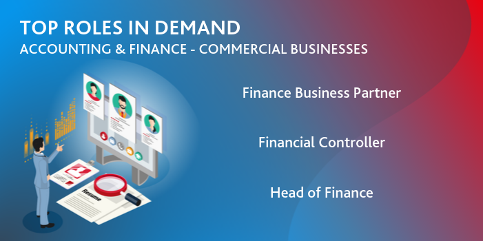 Accounting & Finance (Commercial Businesses) recruitment trends