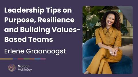 Erlene Graanoogst: Leadership