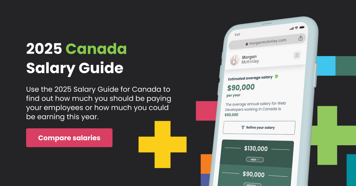 2025 Canada Salary Guide Morgan McKinley Insights Overview Ca 