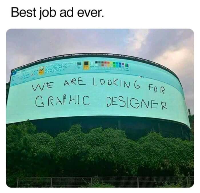 Best job ad