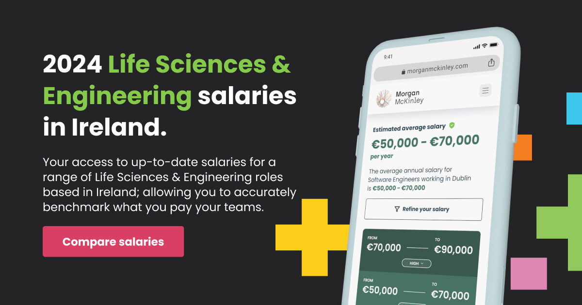 2024 permanent Life Sciences & Engineering salaries in Ireland McKinley