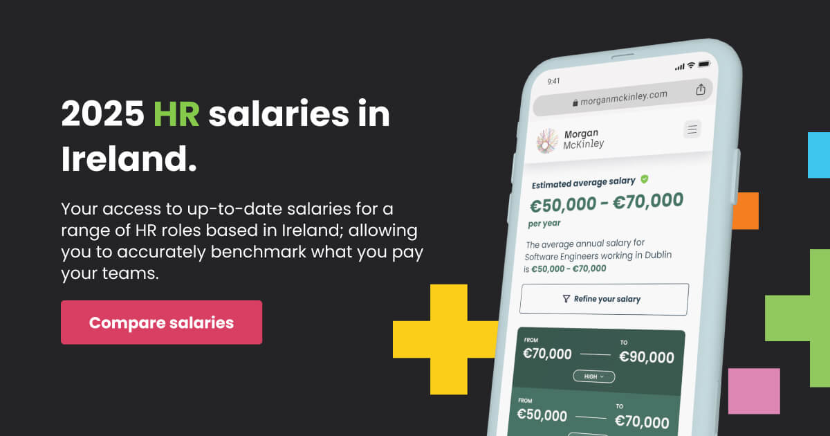 2025 permanent HR salaries in Ireland | Morgan McKinley